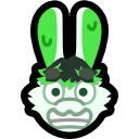 Amphimorpho head looking shocked or concerned.