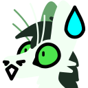 Yinglet looking surprised with a big red question mark floating next to it.